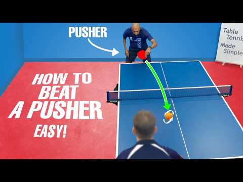 How to Beat Pushers in Table Tennis (Without Losing Your Cool)