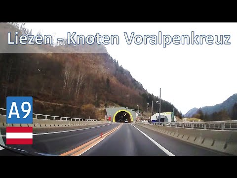 Österreich: A9 Phyrnautobahn – Liezen - Knoten Voralpenkreuz