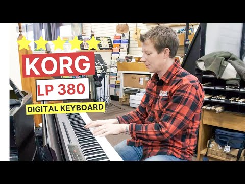 Обзор цифрового пианино Korg LP-380