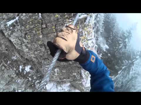 Kecskevész Via Ferrata - Winter Climbing