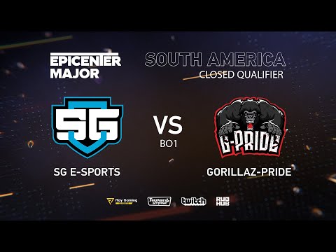 SG e-sports vs Gorillaz-Pride, EPICENTER Major 2019 SA Closed Quals , bo1 [Eiritel]