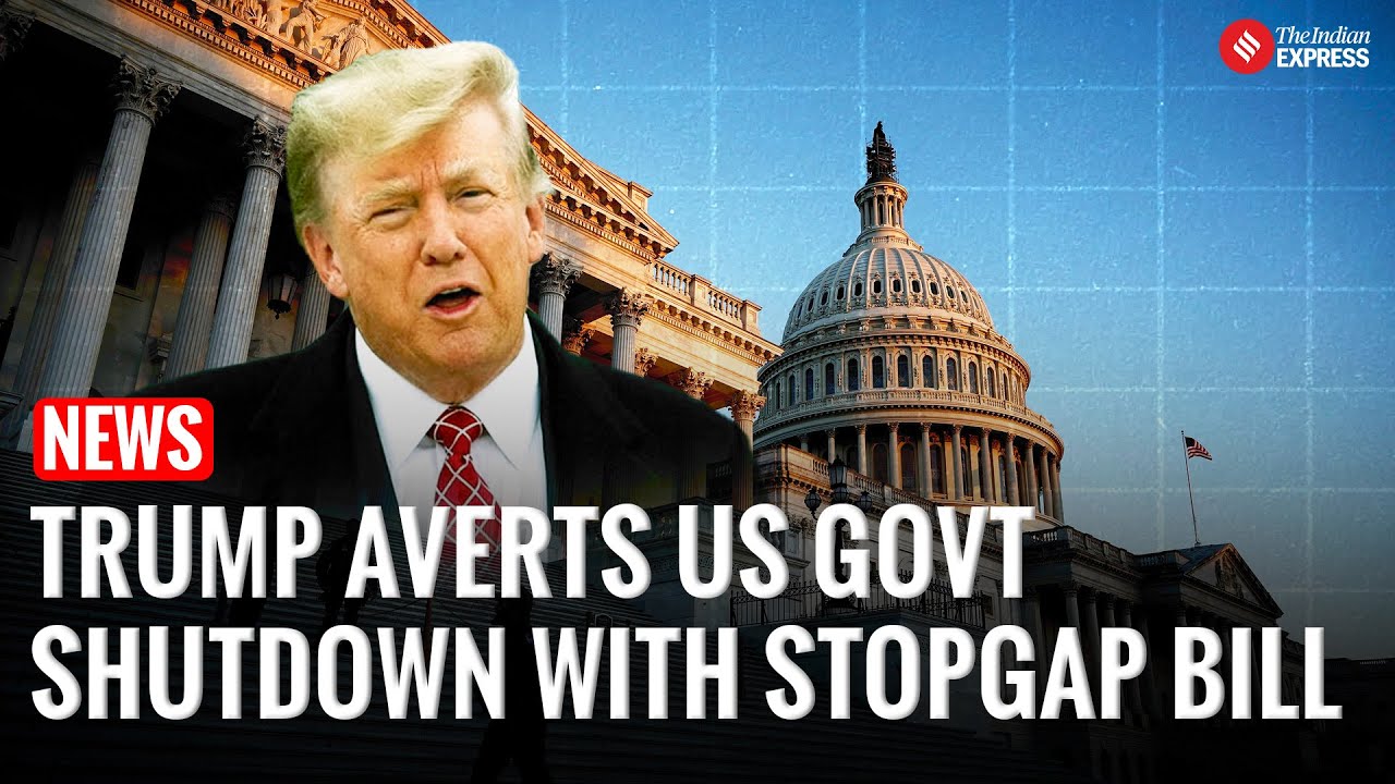 Trump Dodges Govt Shutdown As US House Passed Stopgap Bill! | Republicans | Democrats