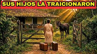 SUS HIJOS VENDIERON A CASA Y LA ENVIARON A UNA FINCA ABANDONADA — QUE ENCONTRÓ ENTERRADO CAMBIÓ TODO