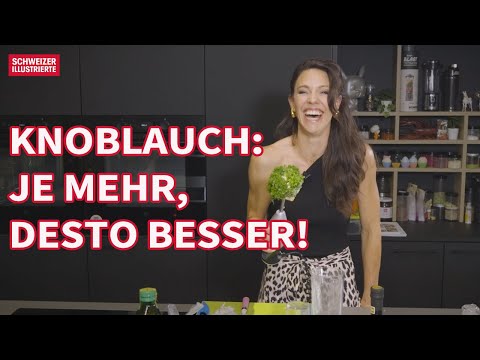 SI Rezeptstaffette: Kiki Maeder kämpft mit dem Stabmixer