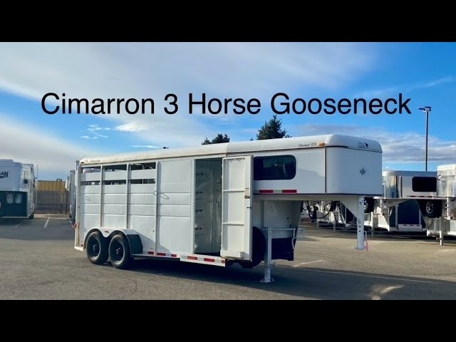 Preview image of Cimarron 3 Horse Gooseneck youtube video