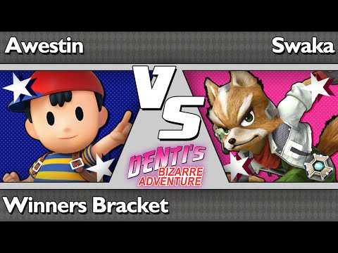 DBA3 Smash4 Wii U - Awestin (Ness) vs Swaka (Fox) - Winners Bracket