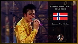 Michael Jackson - Jackson Five Medley - Live Oslo 1992 - HD