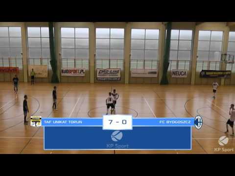 TAF Unikat Toruń - FC Bydgoszcz / Skrót / 1. Polska Liga Futsalu [16.04.2016]