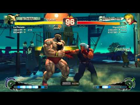 (La Pleiade) Zangief vs Ken (HigashiBashi)