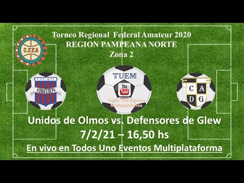 Unidos de Olmos vs. Defensores de Glew - Fecha 6 - T.  Fed. Reg. Amateur - Pampeana Norte Zona 2