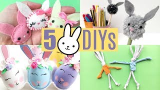 5 Rabbit Projects - 5 cool ways to make DIY Bunny Crafts!