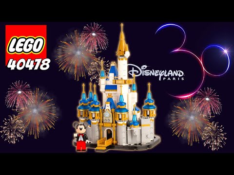 Vidéo LEGO Disney 40478 : Le château Disney miniature