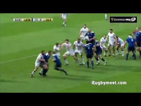 Giocata Leinster -  meta Luke McGrath da touche