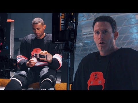 Biznasty and Whitney Chirp Each Other Behind the Scenes of the Pink Whitney Commercial