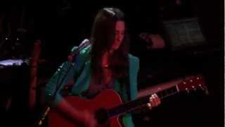 Sara Bareilles - Let The Rain (Stripped Down Solo - All Hands Benefit at The Troubadour 3/17/12)