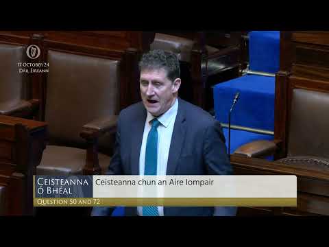 Éamon Ó Cuív: Urges quick wins for Western Rail Corridor