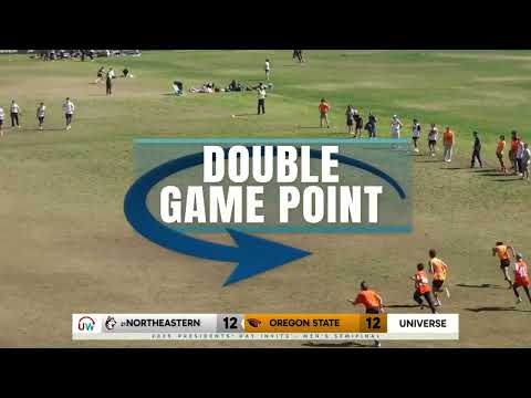 Double Game Point: Northeastern vs. Oregon State
