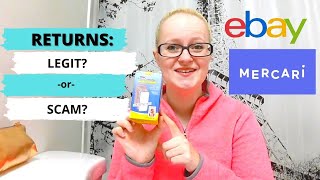 How To Handle Crazy Online Return Requests - TWO examples of scammy requests from Ebay & Mercari!