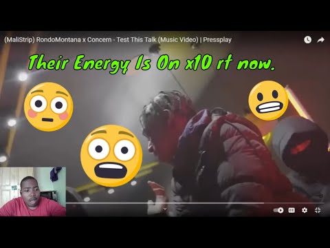 Starting with a disrespectful verse! |(MaliStrip) RondoMontana x Concern - Test This Talk (REACTION)