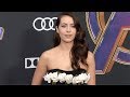 Emma Fuhrmann Avengers Endgame World Premiere Purple Carpet