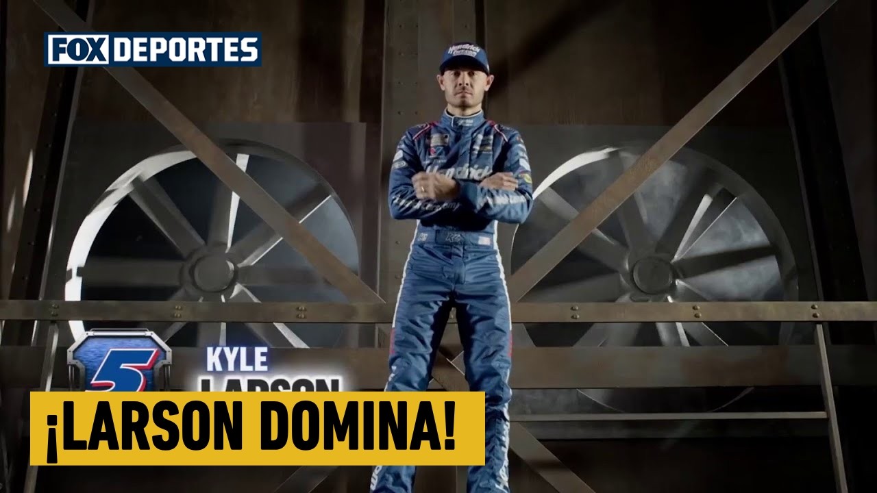 😱🔥 LARSON ESTA IMPARABLE SE LLEVA LA SEGUNDA ETAPA | Bristol Motor Speedway | NASCAR