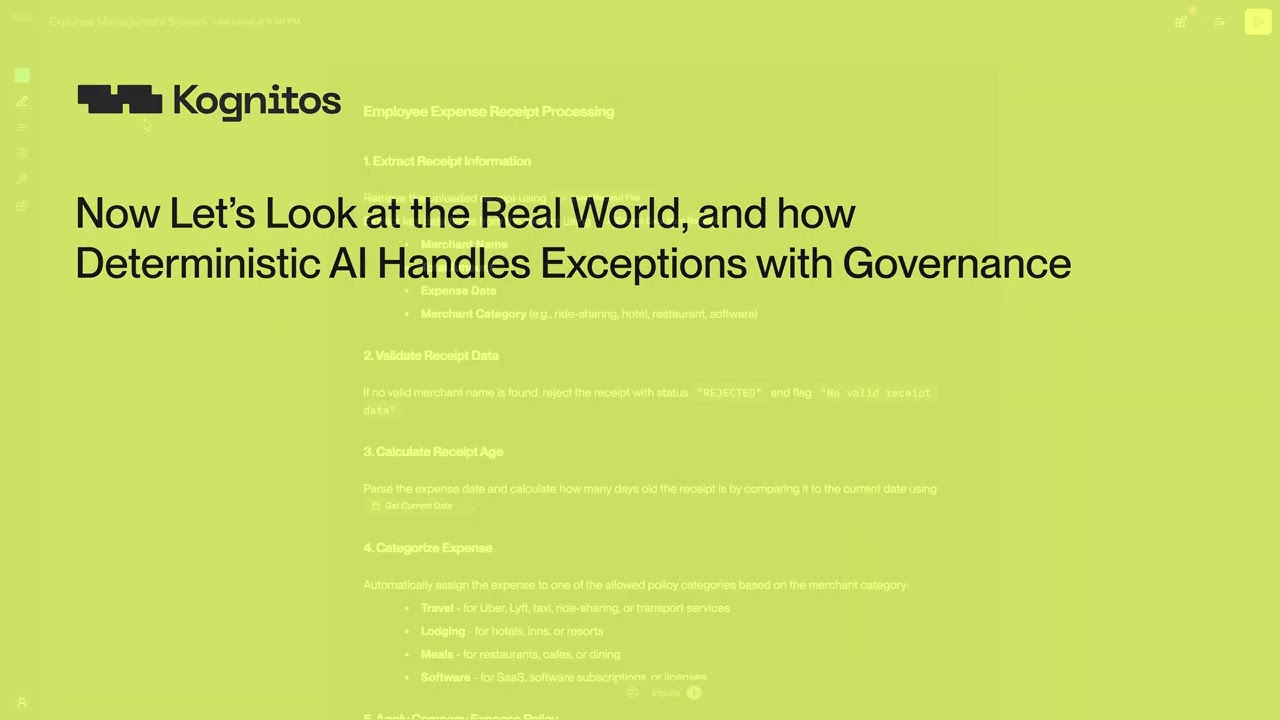 Kognitos Platform Upgrade
