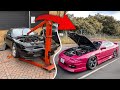 Building a Nissan 200sx S13 in 20 MINUTES!