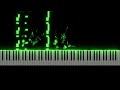 NES TMNT Mini Boss Theme Piano Tutorial