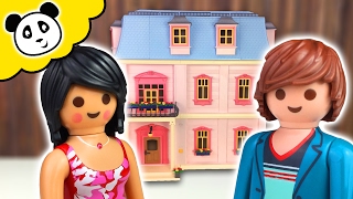 ⭕ PLAYMOBIL - Das Puppenhaus - Spielzeug auspacken & spielen - Pandido TV