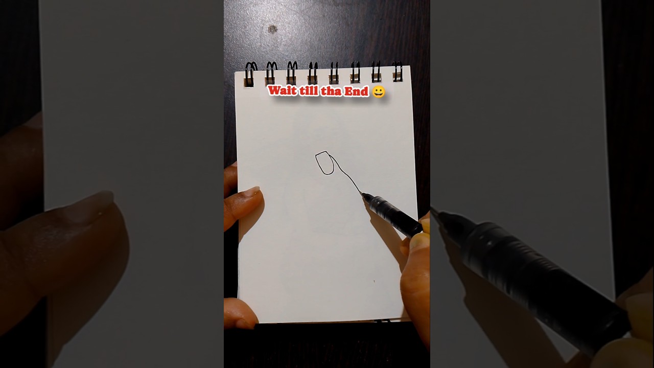 Simple Easy Hand Drawing Ideas ✍️ | Beginner Friendly Sketch Tutorial#shorts #drawing #art #ytshorts