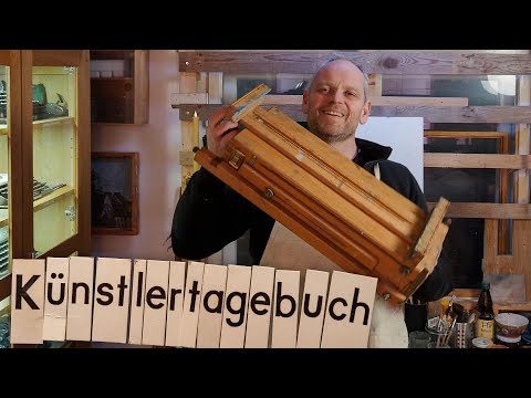 Feldstaffelei reparieren & ein neuer Malgrund
