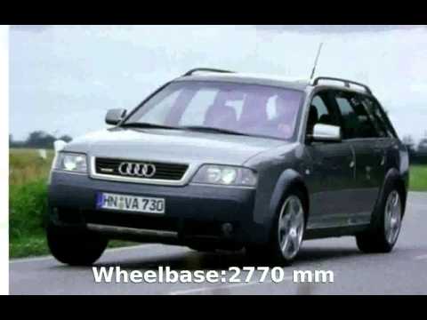 2001 Audi Allroad 2.5 TDi Quattro Specs and Details