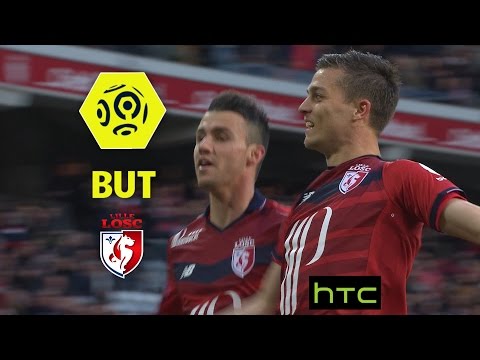 But Nicolas DE PREVILLE (9') / LOSC - EA Guingamp (3-0) -  / 2016-17