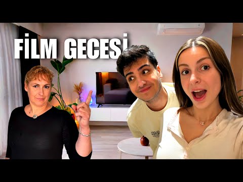 ANNEM VE SEVGİLİMLE FİLM GECESİ! Sıla Beyoğlu | Melih Yıldırım