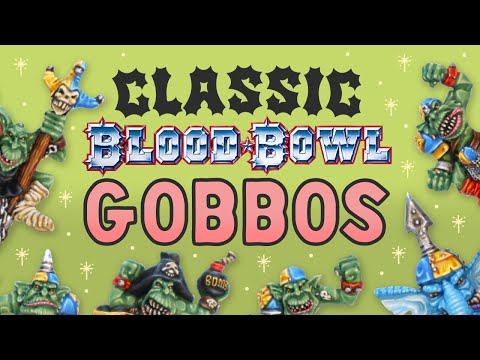 Painting a CLASSIC Goblin Blood Bowl team!