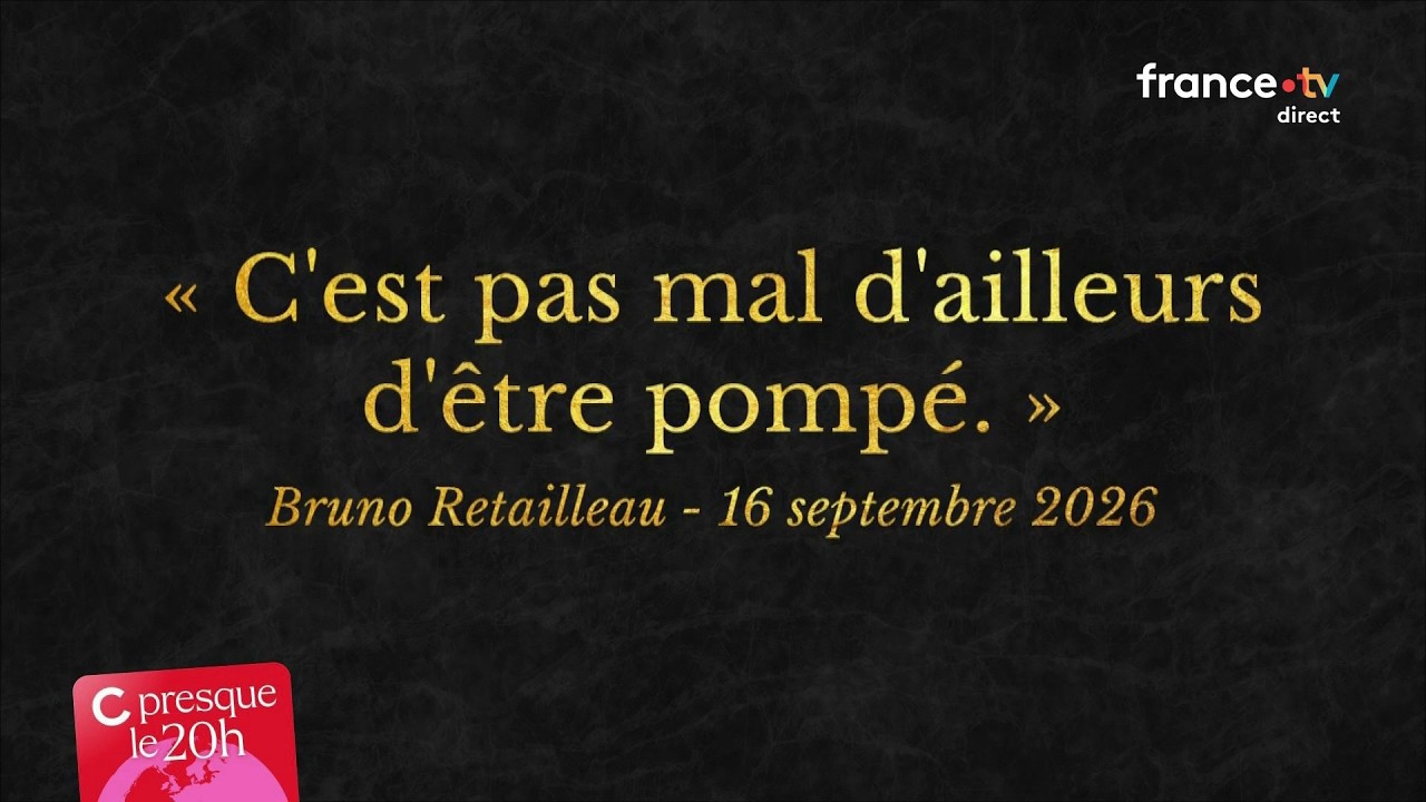 La confidence de Bruno Retailleau… - C presque le 20h de Bertrand Chameroy