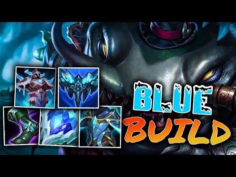 BLUE BUILD TAHM KENCH TOP ❄️🐸🧊(RAGE) - No Arm Whatley