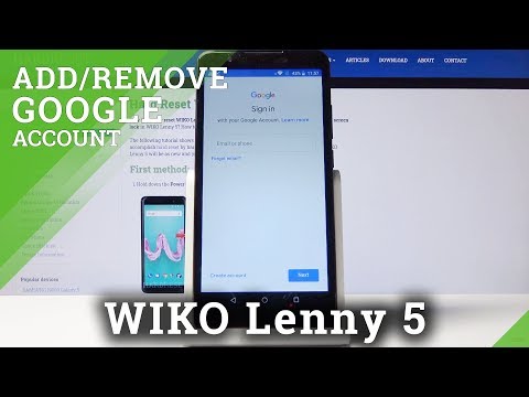 How to Add Google Account in WIKO Lenny 5 – Create Google Account