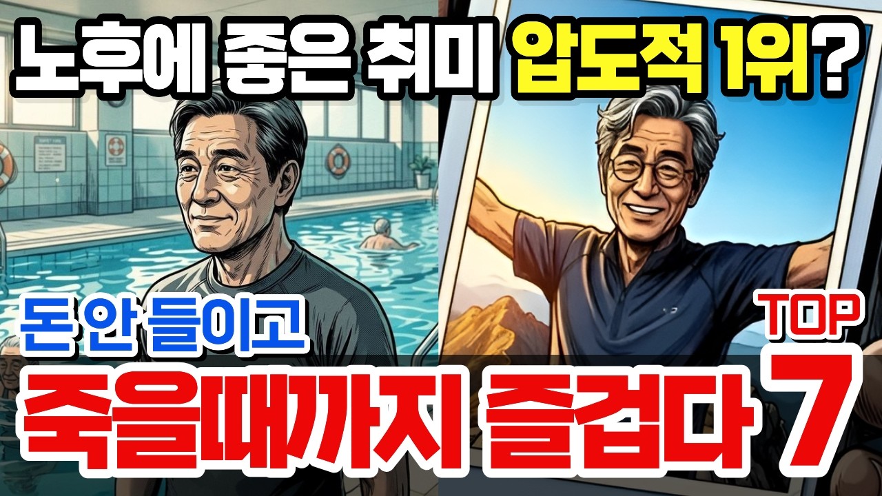 "은퇴 후 '이것'만은 당장 시작하세요" 퇴직 1년차 '삼식이' 소리 듣던 63세 김부장의 반전 결말｜돈 안 들이고 평생 즐기는 60대 취미 TOP7, 압도적 1위는?｜오디오북