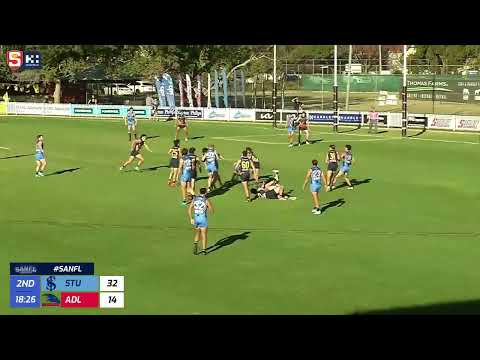 Rd 7 Hostplus SANFL Snapshot - Sturt's Will Snelling breaks out of stoppage to goal