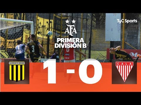 Almirante Brown 1 VS. Los Andes 0 | Fecha 8 | Primera División B 2019/2020
