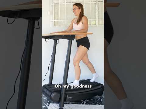 BAREFOOT Treadmill Desk?!