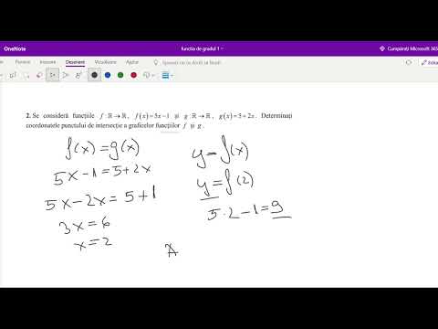 Pregatire pentru Bac - Functia de gradul 1