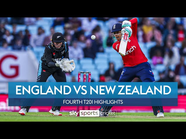 Glenn’s four-fer helps dominant England claim win | England vs New Zealand | Fourth IT20 Highlights