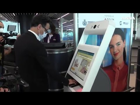 A Fiumicino parte il riconoscimento biometrico del volto: "Cosi' transito in aeroporto piu' rapido e