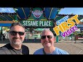 Chris First Visit To Sesame Place
