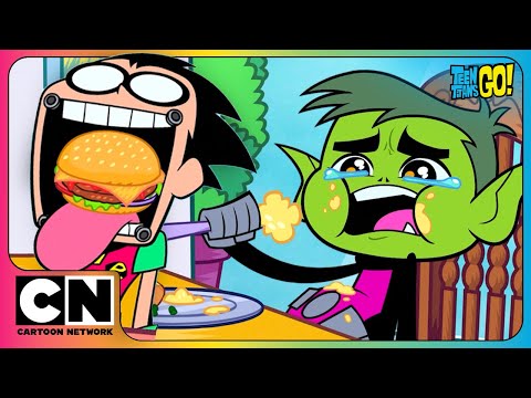 🦃🍗🌮 What’s the Best FOOD Ever?! 🍔🥑🥗🌯 | Teen Titans Go! | Thanksgiving | Best Food Episode