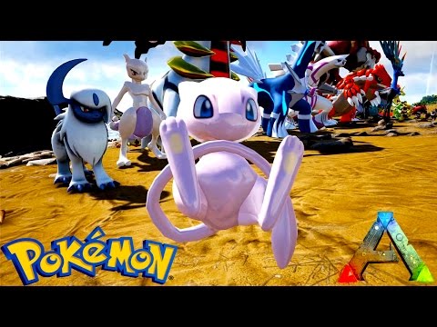 MEW IN ARK!! + ALL NEW POKEMON! - POKEMON EVOLVED UPDATE 1.33 (Ark Modded Gameplay)