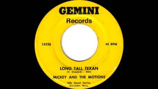 Mickey And The Motions - Long Tall Texan (Jerry Woodard Cover)