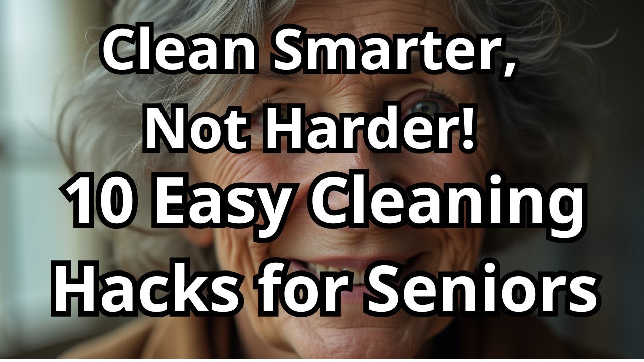 10 Cleaning Hacks when you are Elderly, Disabled, and in Pain ( Lazy but Effective )